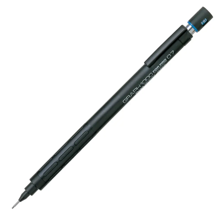 Pentel Graph 1000 For Pro Versatil Mekanik Kurşun Kalem — Siyah