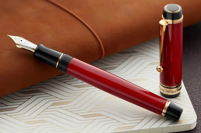 Pilot Custom 845 Urushi Dolma Kalem — Kırmızı