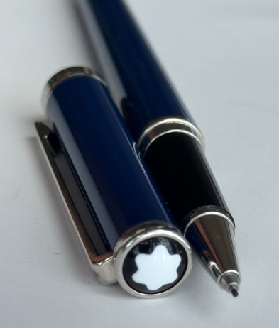 Montblanc Noblesse Oblige Roller Kalem — Lacivert / Mükemmel Kondisyon
