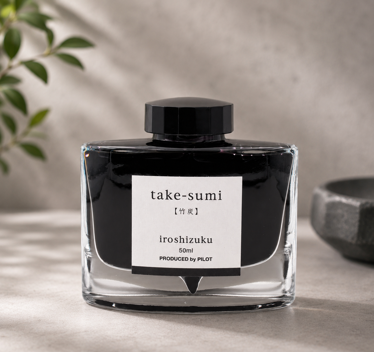 Pilot Iroshizuku Dolma Kalem Mürekkebi — Take-sumi (竹炭) / 50ml